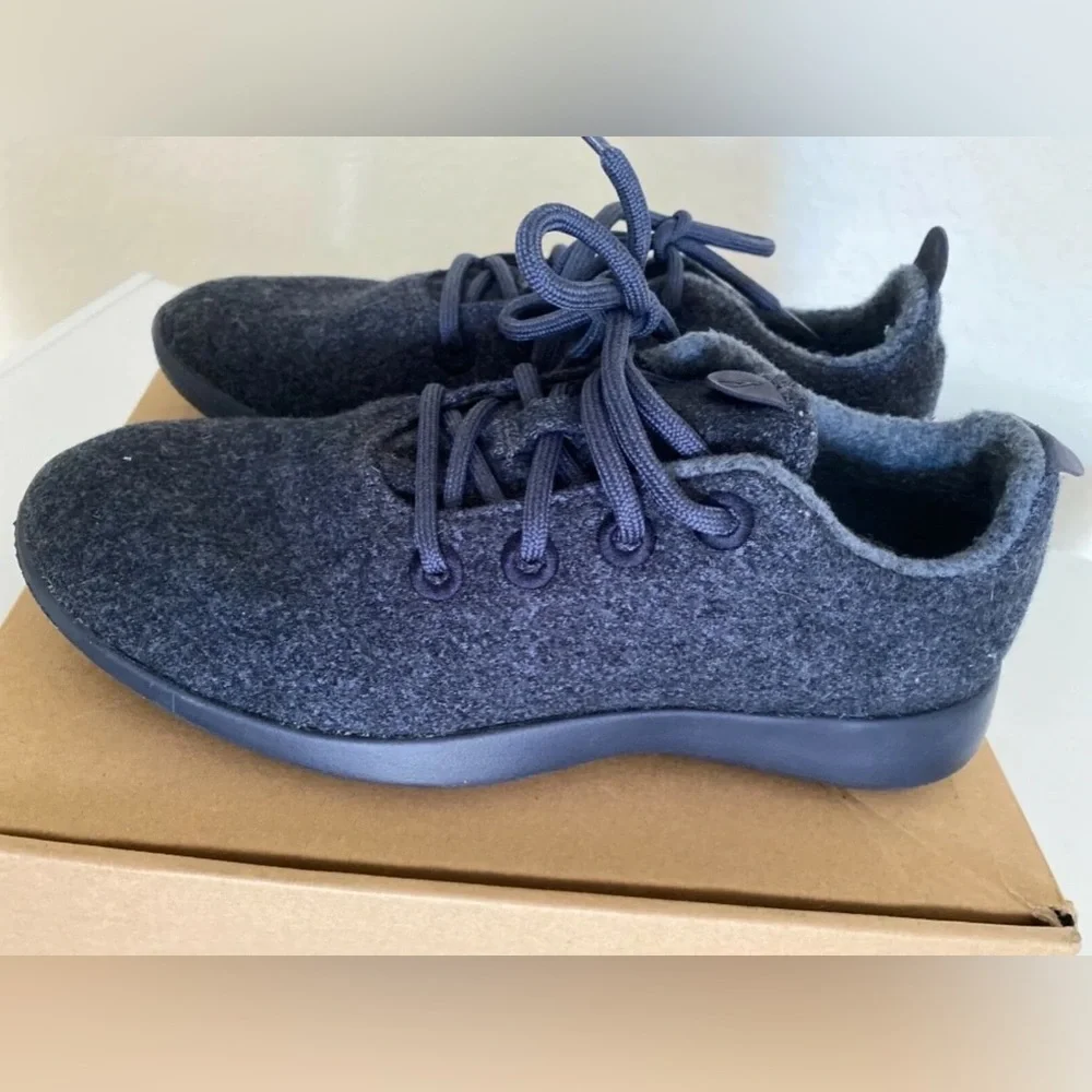 Allbirds Wool Runners Mizzle Dark Grey Sneaker Shoes Men's